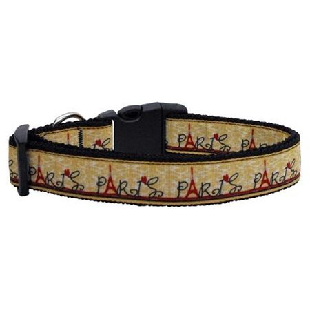 UNCONDITIONAL LOVE With Love from Paris Ribbon Dog Collars Medium UN805140